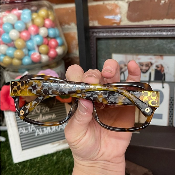 Coach Sunglasses Frames and Case Emma Tortoise Green Frame C Logos 57[]17 135 - Picture 10 of 10